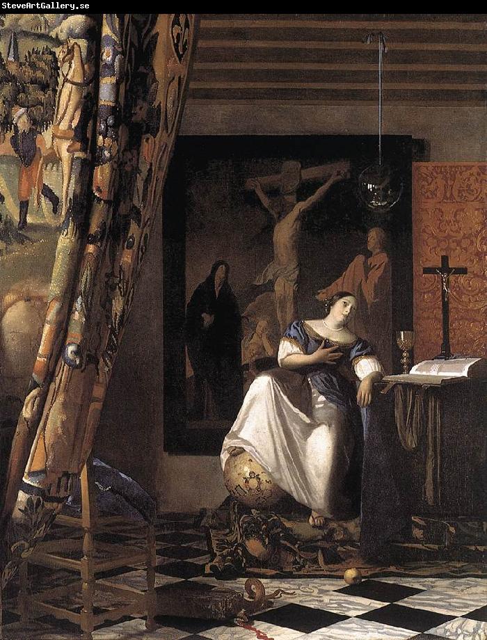 Jan Vermeer The Allegory of the Faith